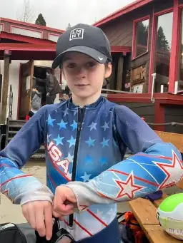 Vaughn's 7th birthday card